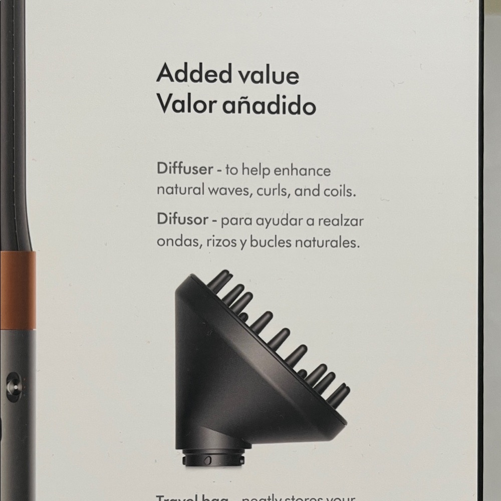 Dyson Black Hair Diffuser